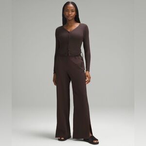 NWT Lululemon Stretch Woven Wide Leg High Rise Pant